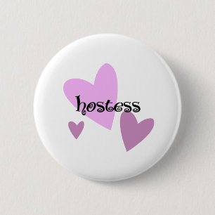 Hostess 2 Inch Round Button