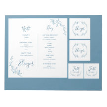 Hostess Box Custom Inside Cover - Itinerary