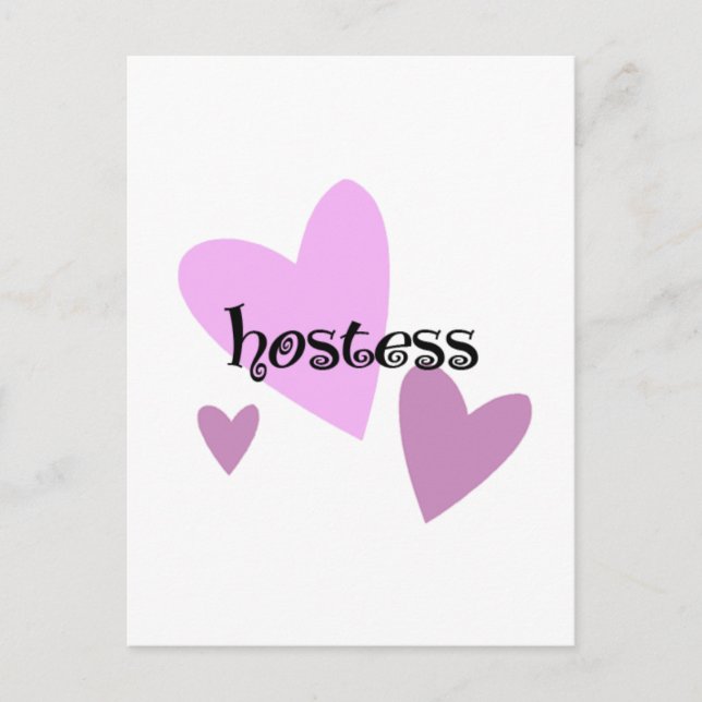 Hostess Postcard (Front)