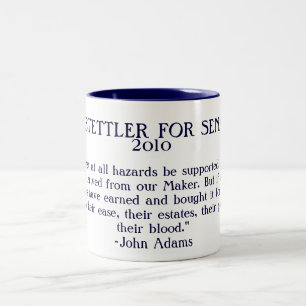 Hostettler for Senate Historical Quote Mug