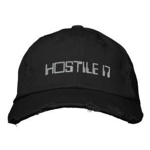 HOSTILE 17 EMBROIDERED HAT