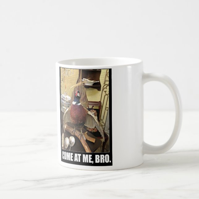 Hostile mug.  Perfect for dad.  Or serial killers. Coffee Mug (Right)