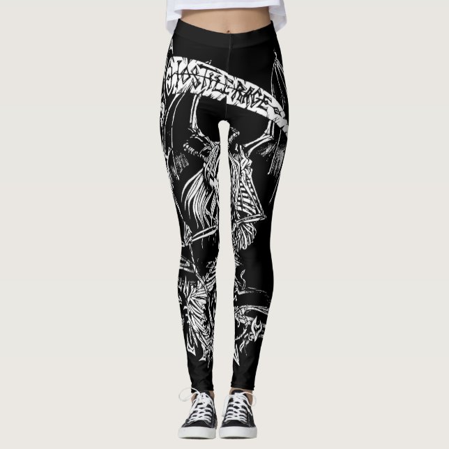 HOSTILE RAGE: Women's Leggings (Front)