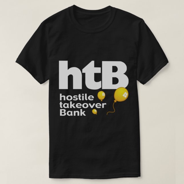 Hostile reprendre Bank Essential T-Shirt (Design devant)
