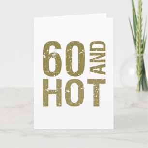 Hot 60th Birthday Card