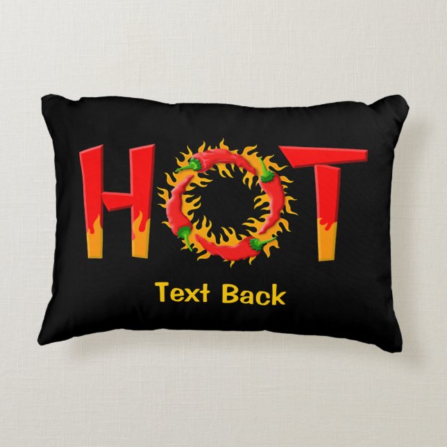 HOT ACCENT PILLOW (Back)