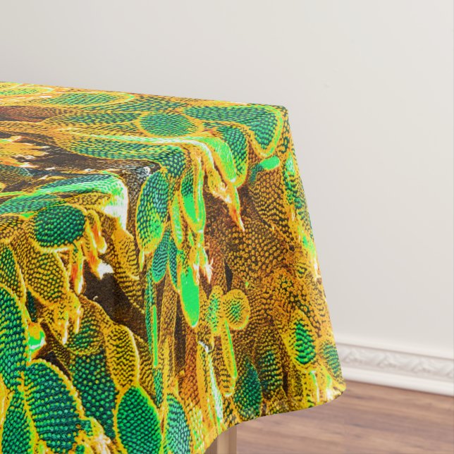 Hot Africa Desert Cactus Plants Prickly Pear Tablecloth (In Situ)