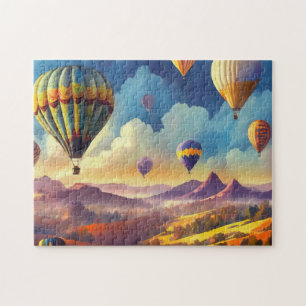Hot Air Balloon 2 Easy Brain Art Puzzles Photo Puz