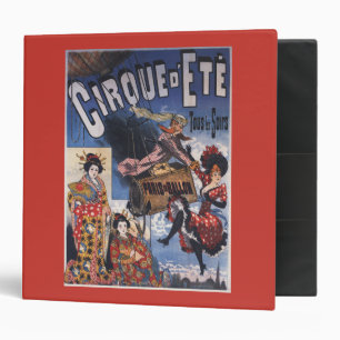 Hot-Air Balloon and Japanese Ladies Poster Binder
