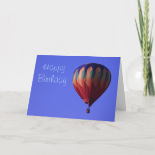 Hot Air Balloon Birthday Card *Customize*