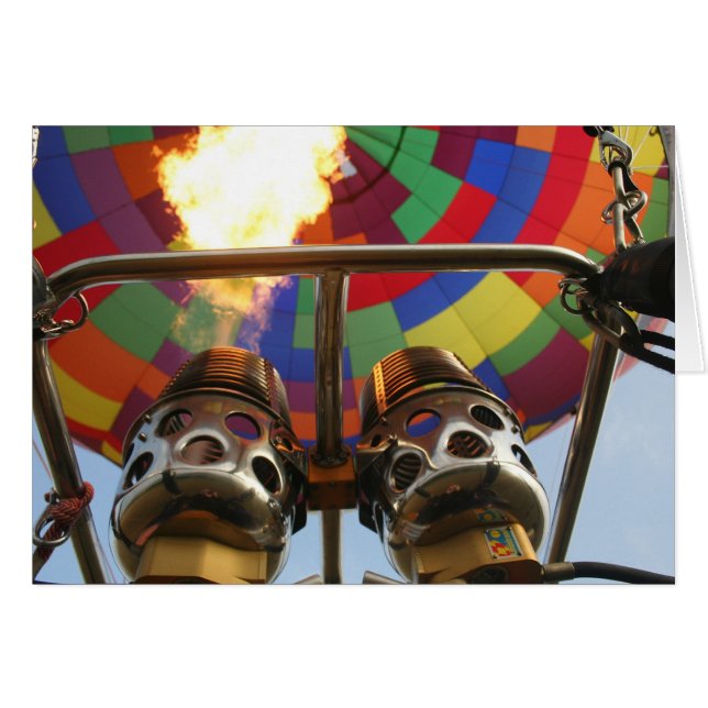 Hot Air Balloon Burner (Front Horizontal)