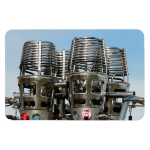Hot Air Balloon Burners Magnet
