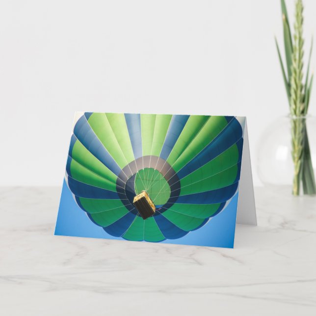 Hot Air Balloon Card (Front)