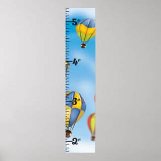 hot air balloon Clear Growth Chart