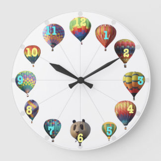 Hot Air Balloon Clock