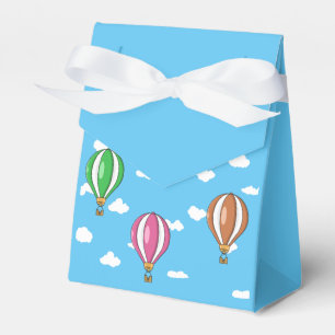 Hot air balloon favor box