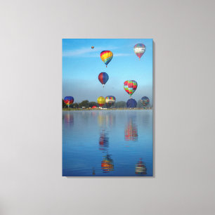 Hot Air Balloon Festival Canvas Print