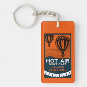 Hot Air Balloon Festival Keychain