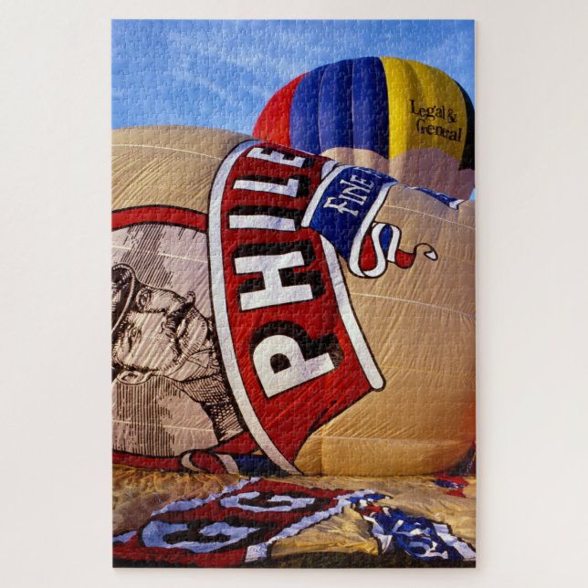Hot Air Balloon Fiesta. Jigsaw Puzzle (Vertical)