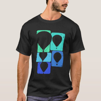 Hot Air Balloon For Balloonist Ballooning T-Shirt