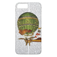 Hot Air Balloon Green