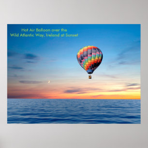 Hot Air Balloon image for poster