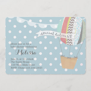Hot Air Balloon Invitation