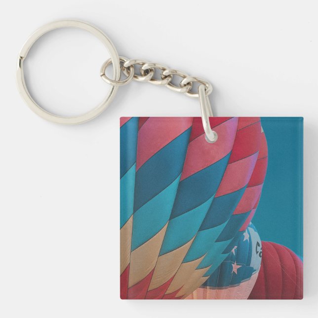 hot air balloon  keychain (Front)
