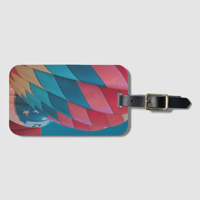 hot air balloon  luggage tag (Front Horizontal)