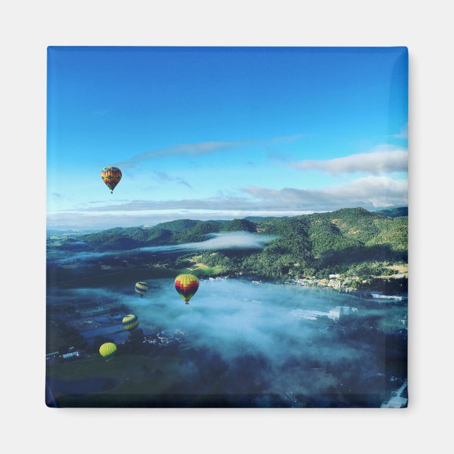 Hot Air Balloon Magnet - Napa Valley (Front)