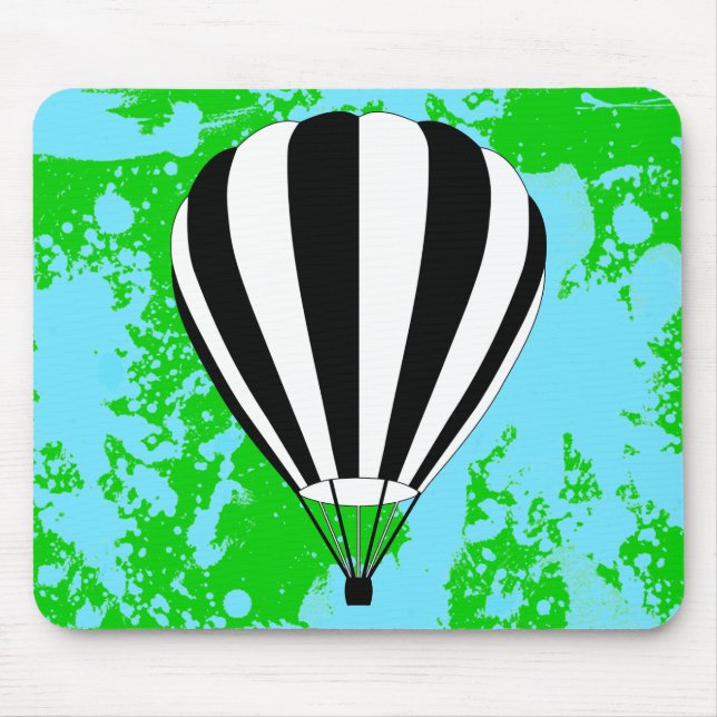 hot air balloon mouse pad (Front)