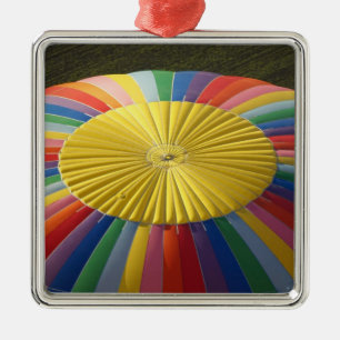 Hot-air Balloon, near Methven, Canterbury 2 Metal Ornament