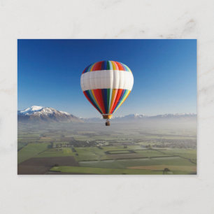 Hot-air Balloon, near Methven, Canterbury 3 Postcard
