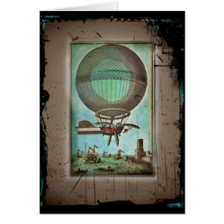 Hot Air Balloon Over the Harbour