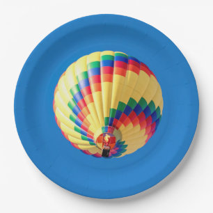 Hot Air Balloon Paper Plate