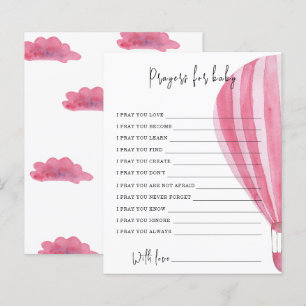 Hot air balloon Party game   prayers for baby