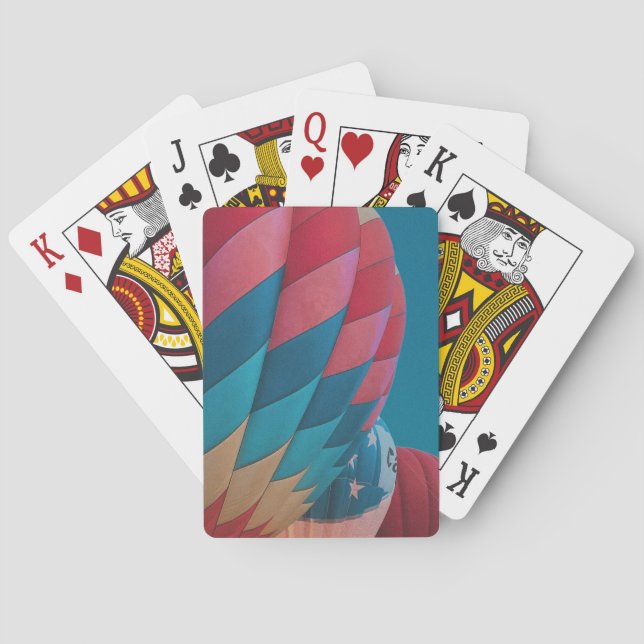 hot air balloon  playing cards (Back)