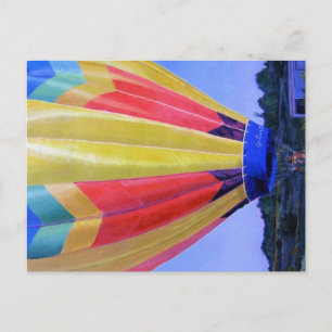 Hot Air Balloon Postcard