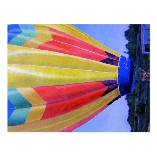 Hot Air Balloon Postcard
