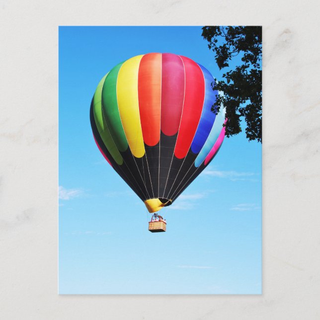 Hot Air Balloon Postcard (Front)