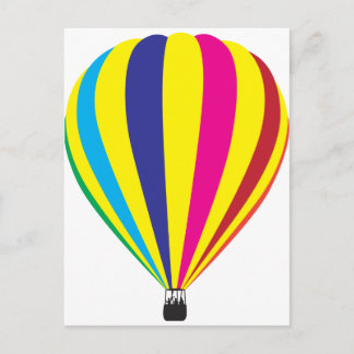 Hot Air Balloon Postcard