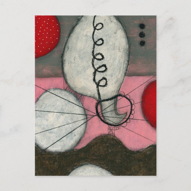 Hot Air Balloon Postcard (Front)