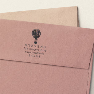 Hot Air Balloon Return Address Stamp