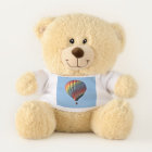 Hot Air Balloon Soaring Teddy Bear