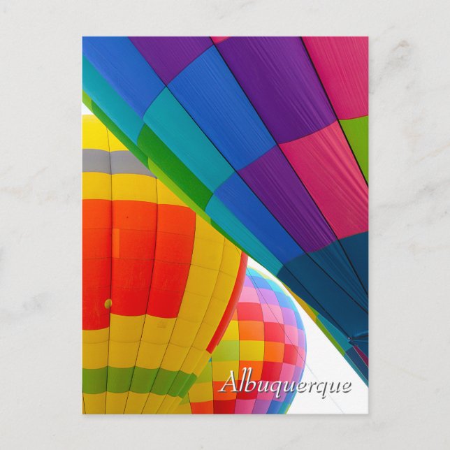 Hot Air Balloon Spectacle close up Postcard (Front)