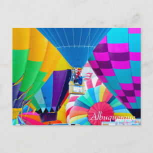 Hot Air Balloon Spectacle Postcard