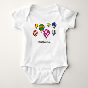 Hot Air Balloon Vest Baby Bodysuit