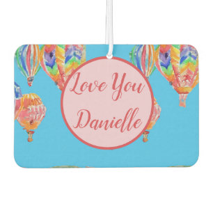 Hot Air Balloon Watercolour Balloons Freshener