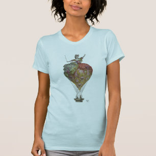 Hot Air Balloon Woman 3 T-Shirt