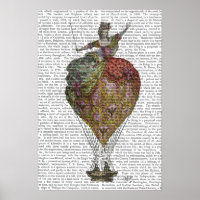 Hot Air Balloon Woman